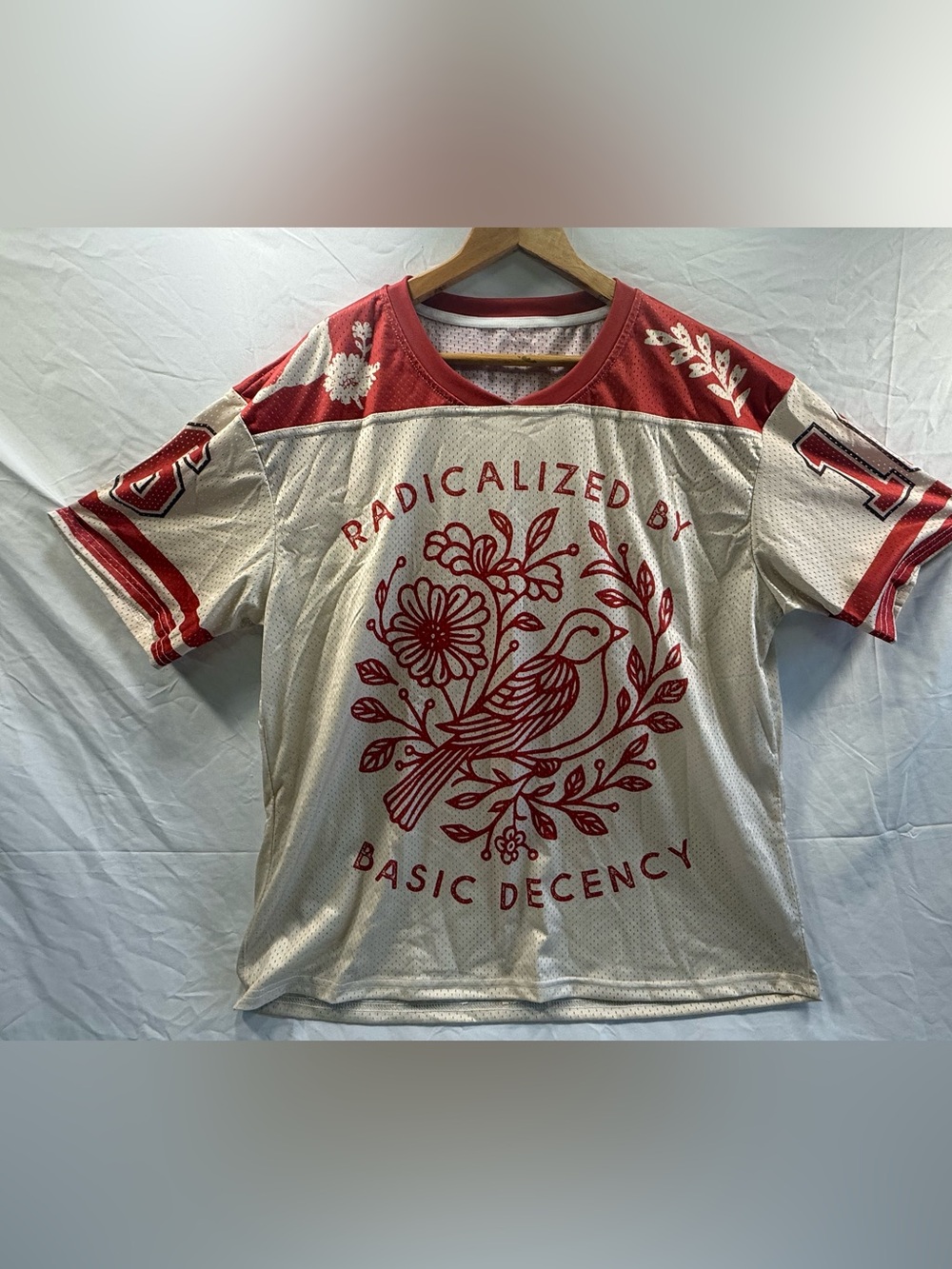 Tokyo-Tiger “Radicalized By Basic Decency” Mesh Jersey